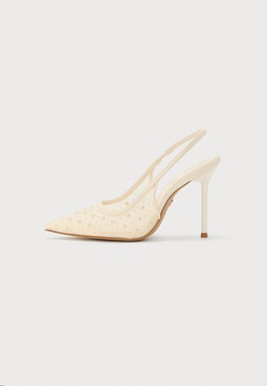 ALDO PEARLESCENT PILLOW WALK - Zapatos altos - other white