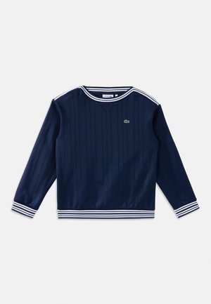 Lacoste, Pullover - navy blue/white