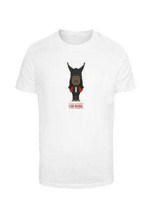 Print T-shirt - white