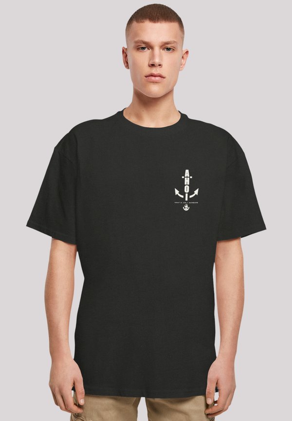 AHOI ANKER KNUT & JAN HAMBURG - T-Shirt print - schwarz