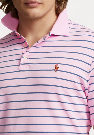 Polo Ralph Lauren SHORT SLEEVE - Polo krekls - carmel pink/light navy