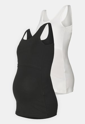 2 PACK - Débardeur - black/white