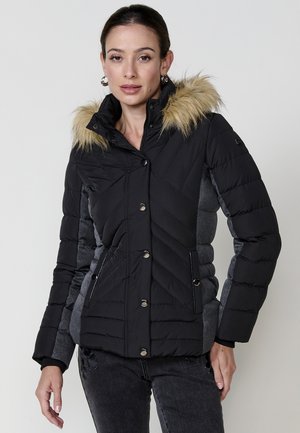 WITH HOOD EXTRAIB - Vinterjakker - black