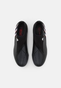 adidas Performance PREDATOR EDGE.3 LACELESS FG - Botas de futebol com pitões - core black/footwear white/vivid red