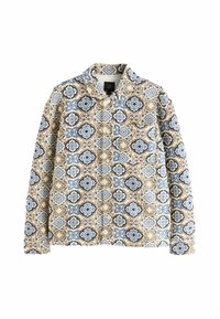 FLORAL TAPESTRY SHACKET. - Chaqueta fina - multi