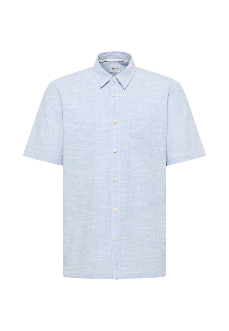 mustang Overhemd lichtblauw