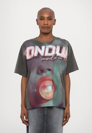 Print T-shirt - grey