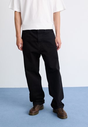 LANDON PANT - Baggy-farkut - black rinsed
