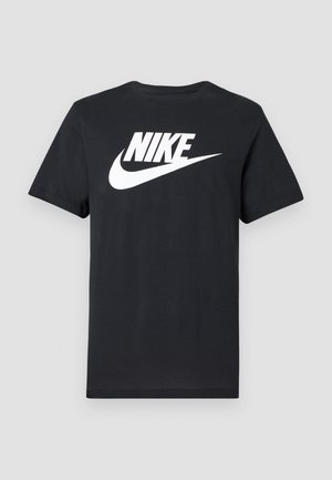 Nike Sportswear, TEE ICON FUTURA - T-shirt imprimé - black/white
