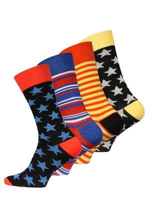 Trend 4 Paar "Stars and Stripes" - Chaussettes - bunt