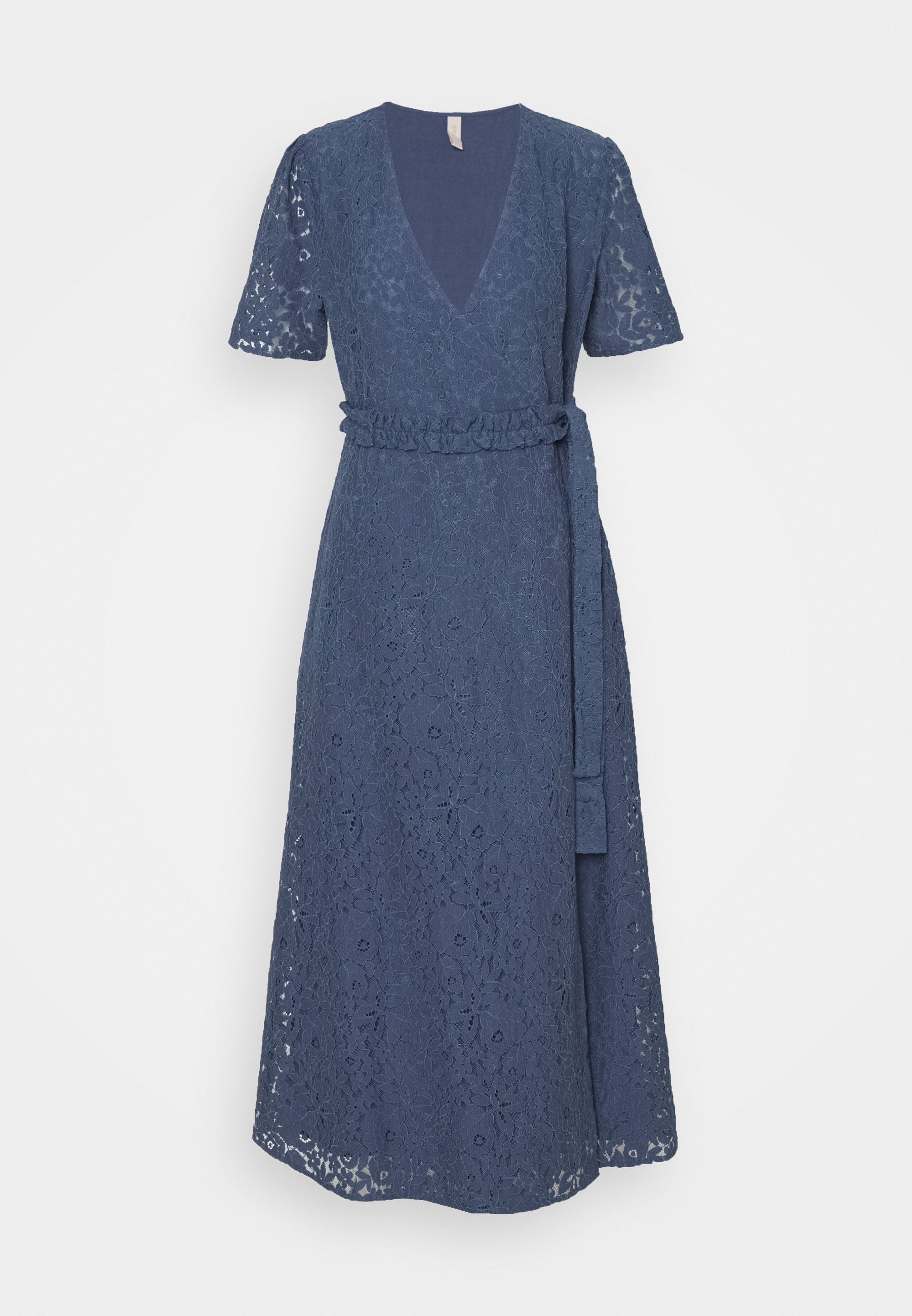 Yas Yasflair Dress Cocktailkleid Festliches Kleid Blue Heaven Dunkelblau Zalando De