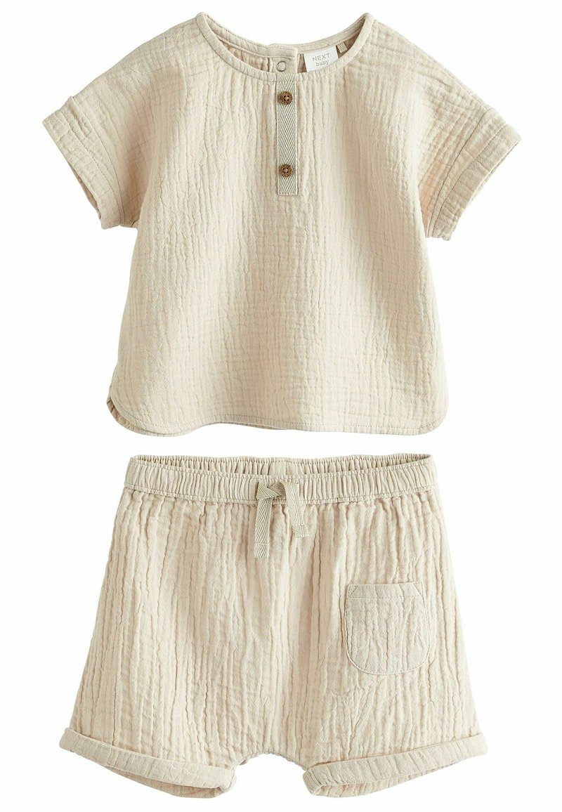 Next - SET - REGULAR FIT - Shorts - neutral, Forstør