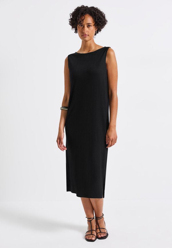 Jerseykleid - schwarz