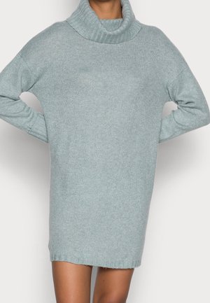 Gebreide jurk - mottled grey