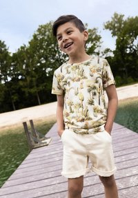 Noppies DECHERD - T-shirt print - whisper white