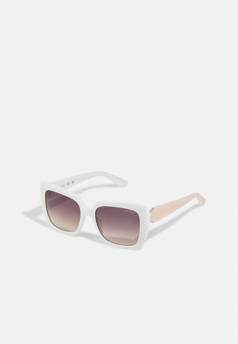 Guess White Resin Sunglasses