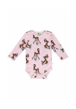 LONG-SLEEVED WITH REINDEER - Body / Bodystocking - icy pink