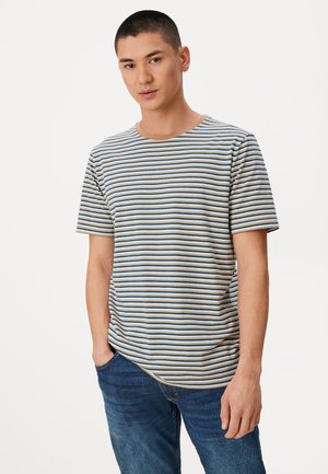 T-shirt print - camel stripes