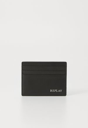 CARD HOLDER - Geldbörse - silver black