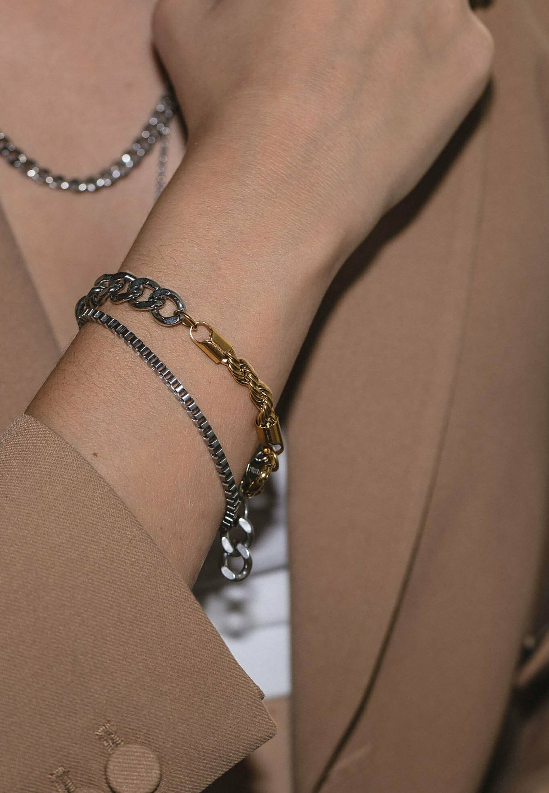 PURELEI SOLIDARITY ARMBAND - Pulsera - silver/plateado - Zalando.es