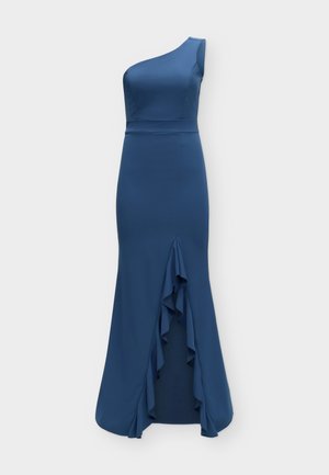 WAL G., MILLY ONE SHOULDER RUFFLE MAXI - Ballkleid - indigo blue