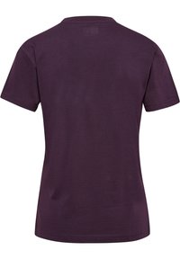 Hummel TEE  - Camiseta estampada - plum perfect