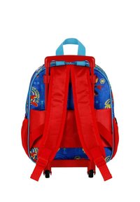 Karactermania CAPTAIN AMERICA FIRST SMALL 3D RUCKSACK WITH WHEELS - Trolley - Spiderman multi-coloured