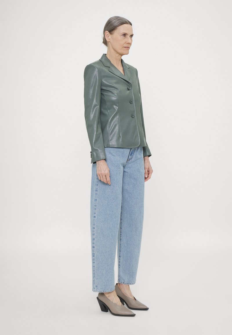 Max Mara Leisure LOLLO - Jakna od umjetne kože - verde scuro