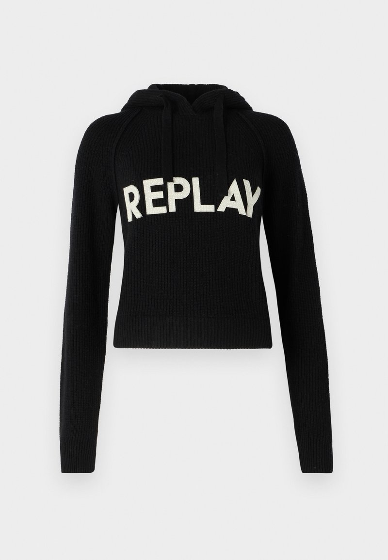 Replay Hoodie zwart Replay Hoodie zwart
