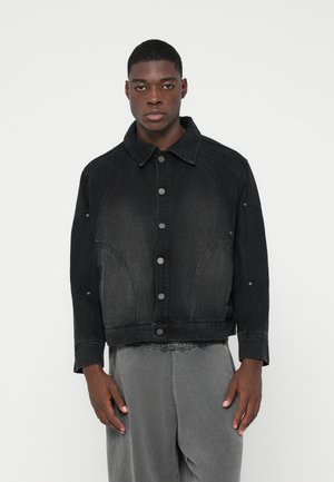 OVERSIZED JACKET - Spijkerjas - black