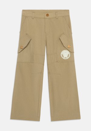 INFORMAL PANT BROAD CLOTH MEDUSA PRINT UNISEX - Pantalones cargo - sand castle/ivory