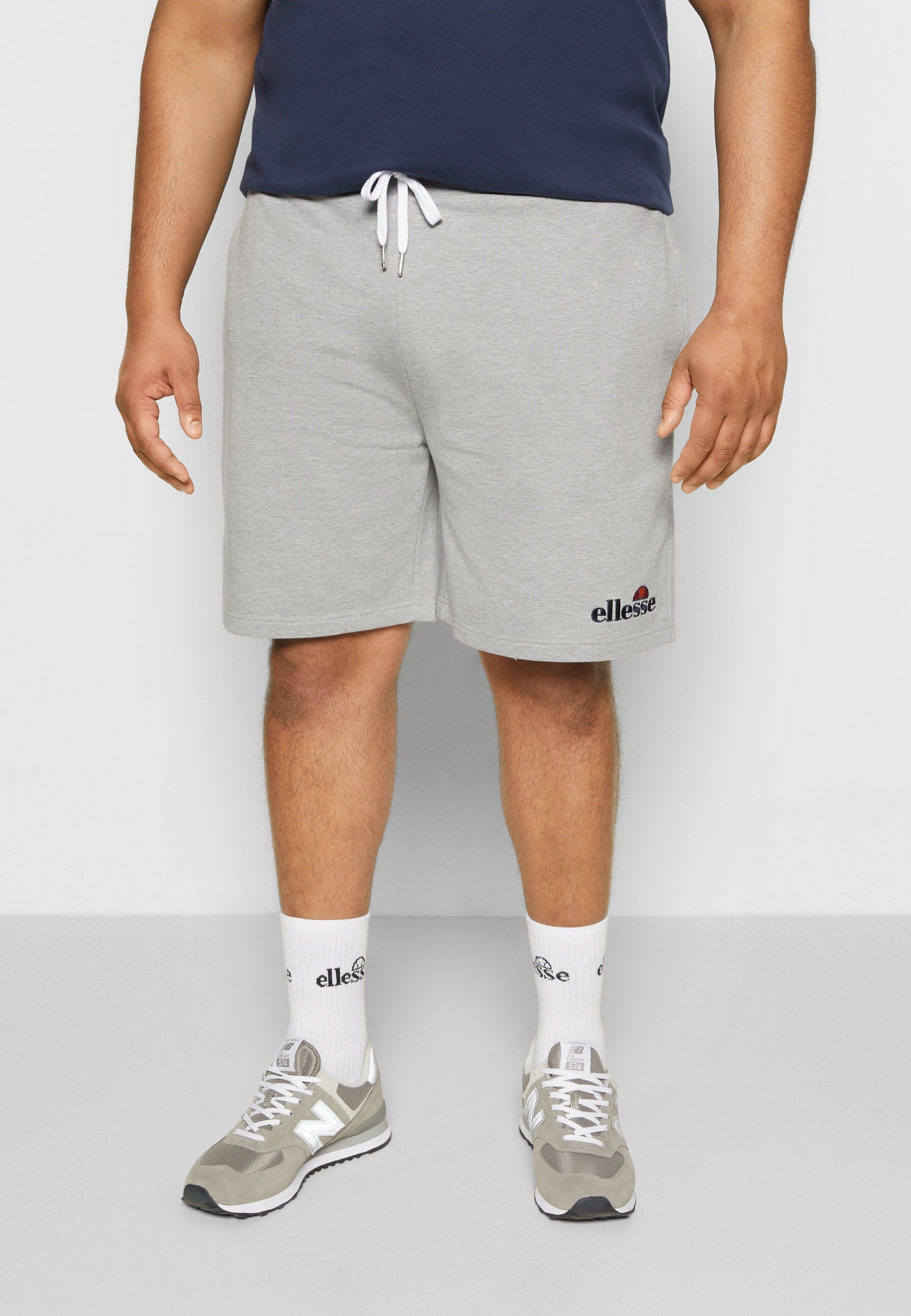 Ellesse SILVAN - Shorts - grey marl/grigio - Zalando.it