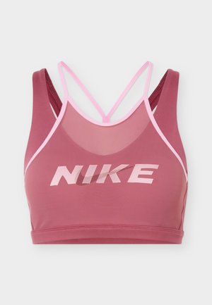 Nike Performance, W NK DF ONE BRA CPSL B - Sport-bh met medium support - pink smoke/bleached lilac/mystic dates