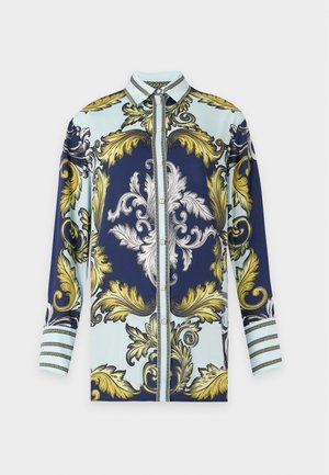 Alice + Olivia, LANE SLIT CUFF OVERSIZED BUTTON DOWN - Skjortebluser - dark blue