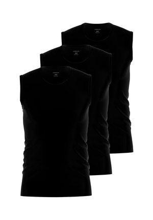 AMMANN 3ER PACK - Unterhemd/-shirt - schwarz