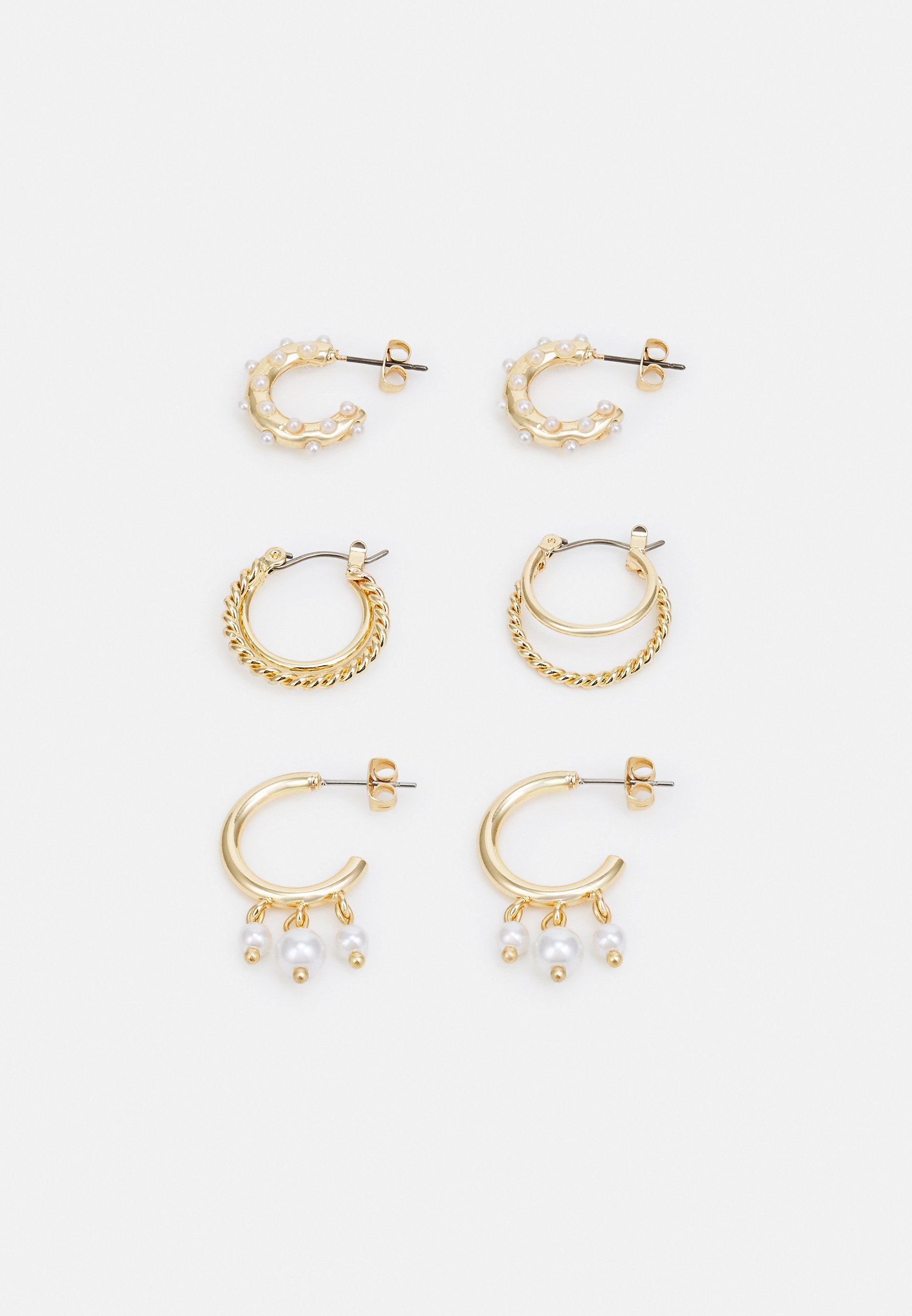 Orecchini A Lobo Cuore Liscio Piccolo COLORE ARGENTO Ros&egrave;