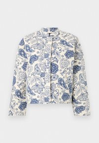 JDYFIA QUILT JACKET - Giubbotto Bomber - cloud dancer/blue