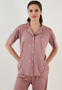 LELA SET REGULAR FIT - Pyžamová súprava - dusty rose