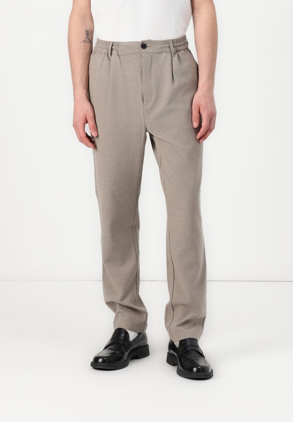 COMO PANTS - Trousers - light sand melange