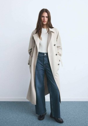 CATHERIN CULOTTE HIGH-RISE - Flared Jeans - dark blue