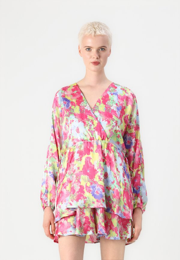 VMFREJA SHORT DRESS - Day dress - fuchsia purple