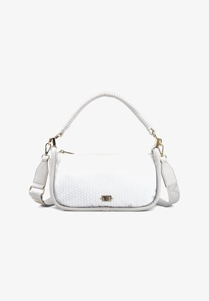 Y Not? Borsa a mano - bianco