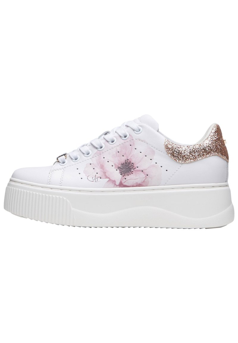 Damen Sneaker low | Cult Sneaker low bianco rosa/weiß - KV28957 Damen Sneaker low | Cult Sneaker low bianco rosa/weiß - KV28957