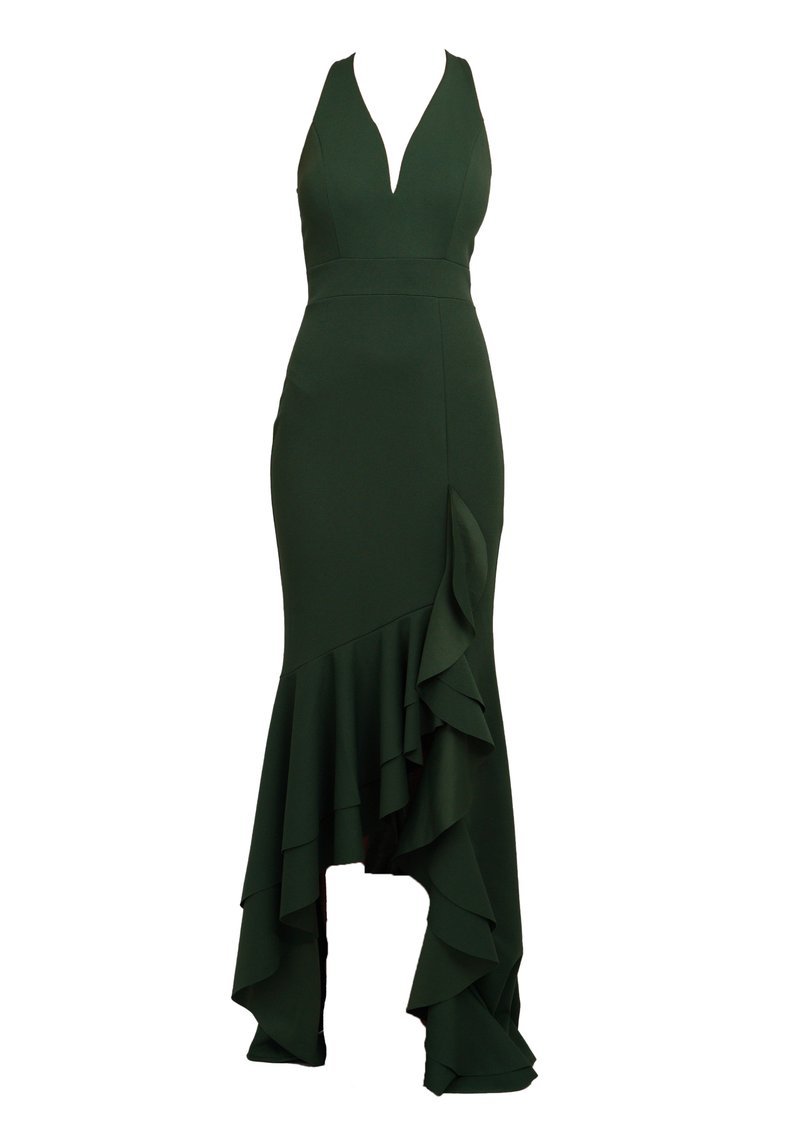 WAL G. Cocktailjurk groen