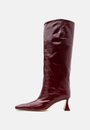 MIISTA BLUMA TALL BOOTS - Cizme peste genunchi - burgundy