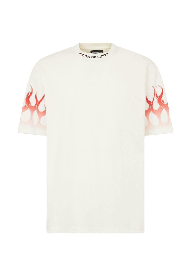 Vision of Super T-shirt con stampa - white red