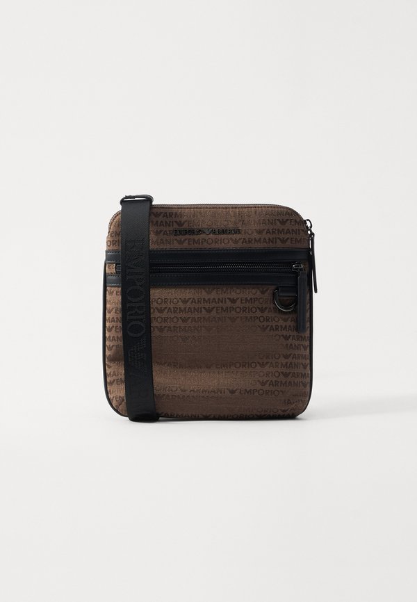 MESSENGER BAG UNISEX - Cross body bag - chocolate chip