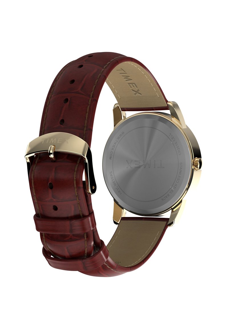 Timex Easy Reader Bold – Orologio Uomo In Acciaio, Cassa 38mm, Quadrante Bianco Con Numeri Arabi, Luci Indiglo - 4