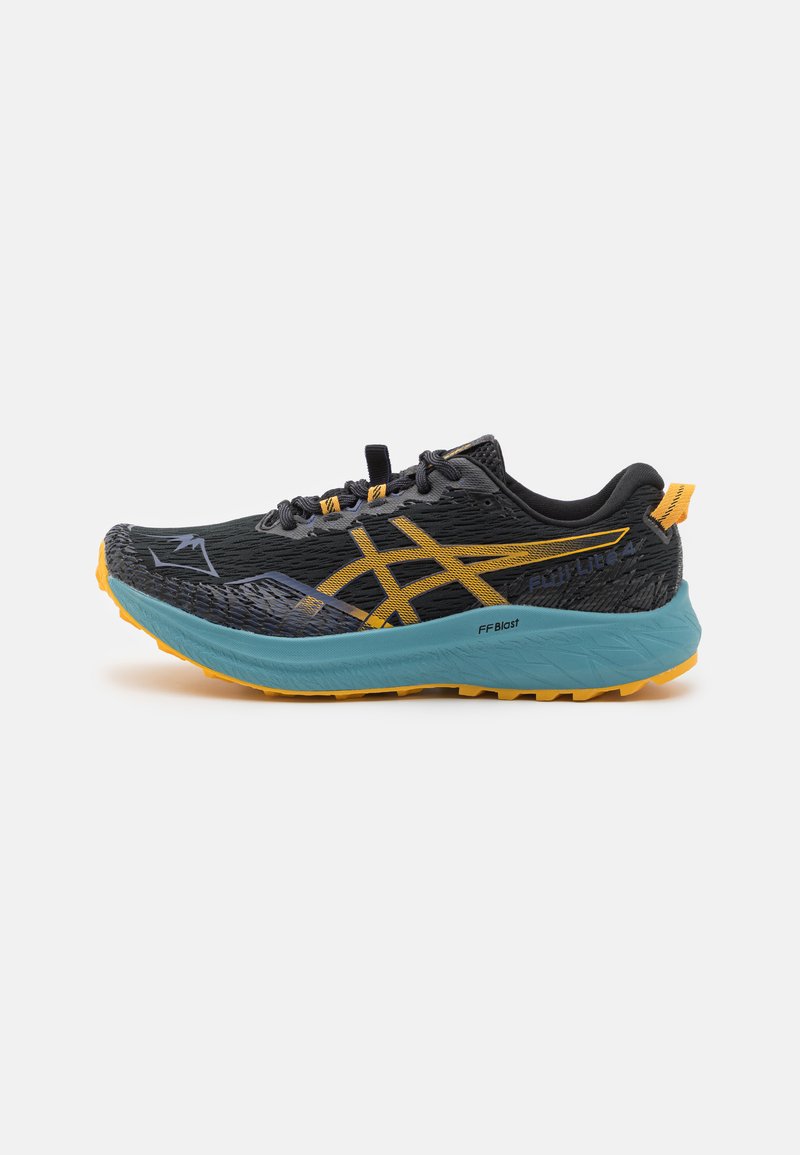 ASICS FUJI LITE 4 Trail running shoes black/honey/black Zalando.ie