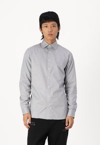 Selected Homme SLHSLIMETHAN SHIRT CLASSIC - Marškiniai - grey